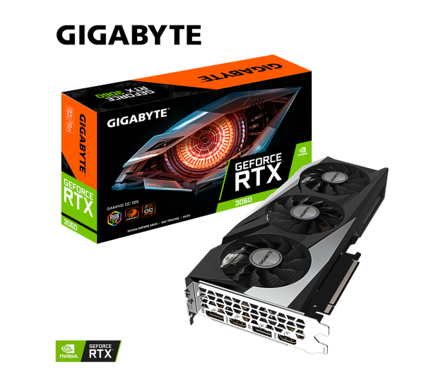 GIGABYTE RTX 3060 Gaming OC 2.0 12GB GDDR6 192bit LHR 2DP/2HDMI GV-N3060GAMING OC-12GD 2.0 - 661713 - zdjęcie 5